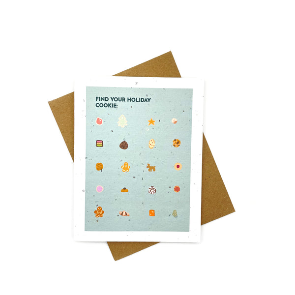 Find Your Holiday Cookie Card