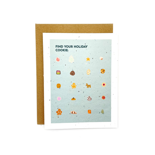 Find Your Holiday Cookie Card