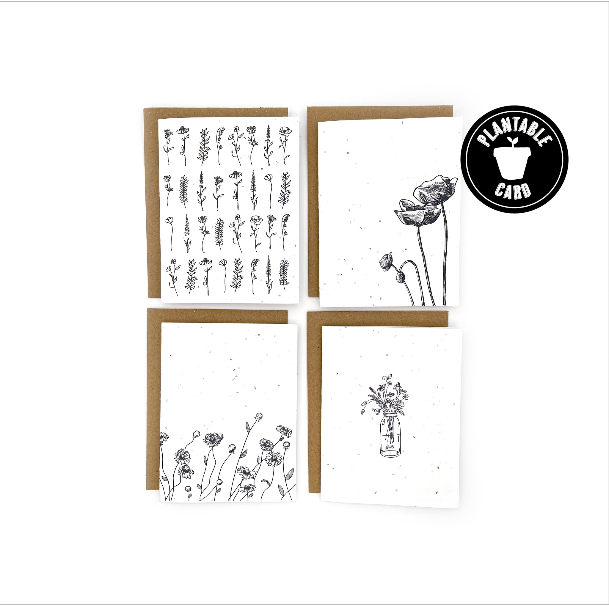 Wildflower Notecard Set
