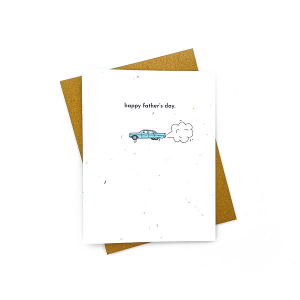 Happy Father's Day Fast Car Card