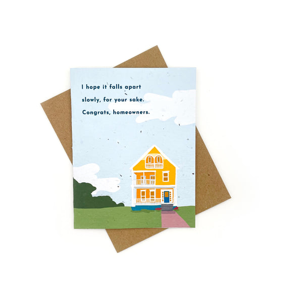 New House Funny Card