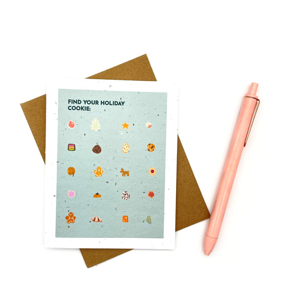 FInd Your Holiday Cookie Card