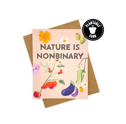 Nature is Nonbinary Card