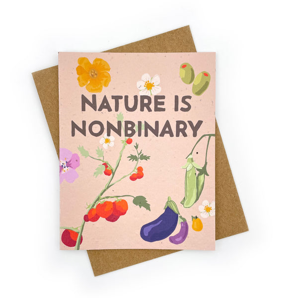 Nature is Nonbinary Card