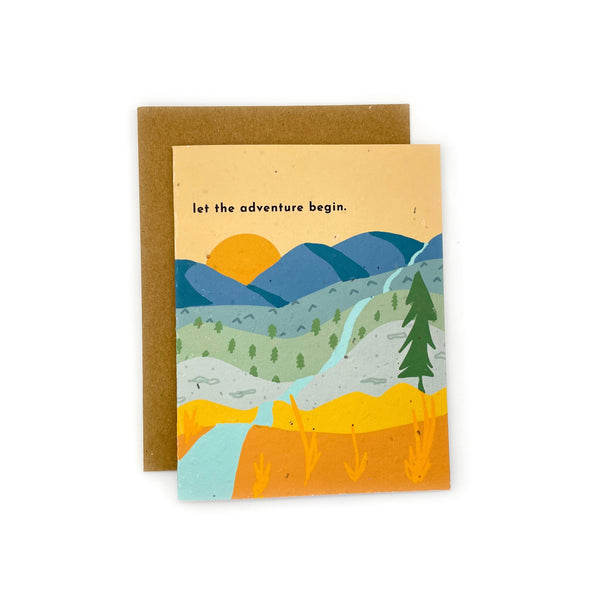 Let the Adventure Begin Card